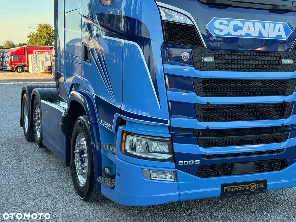 Scania 500 S / ACC / PUSHER / SKRĘTNA OŚ / I-COOL / RETARDER / DUŻA NAVI / VIRTUAL KOKPIT / Z NIEMIEC - 12