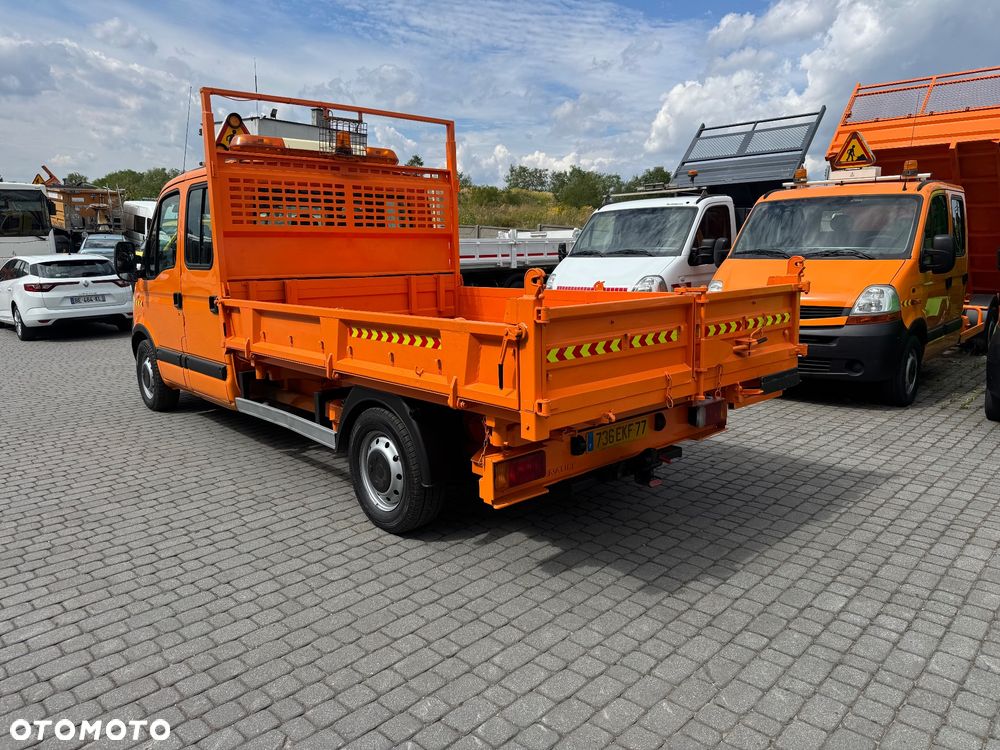 Renault Master Wywrotka 3str  Brygadowka 7 Osób Doka 2.5DCi Kiper I wł. Wywrot - 15