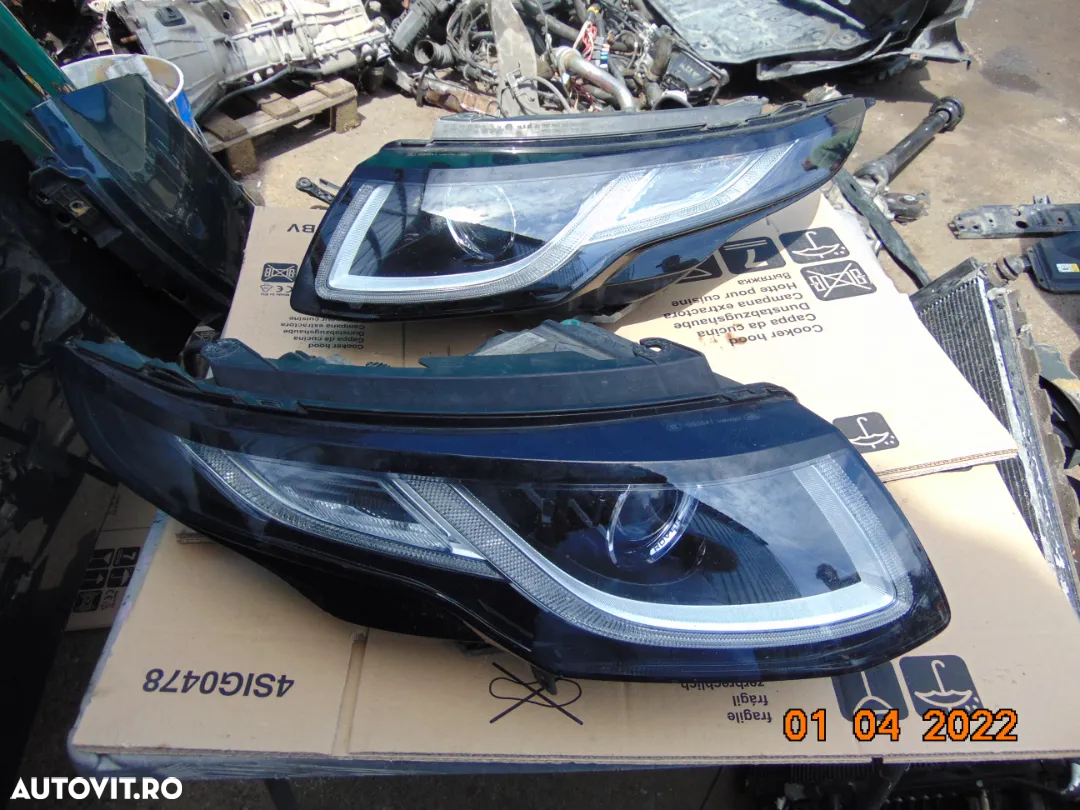 Far Range Rover evoque 2013-2018 faruri stanga dreapta complete led xenon - 2