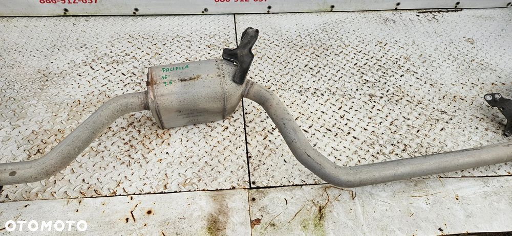 Chrysler Pacifica 2016- 3.6 V6 Kompletny układ wydechowy Tłumik kompletny końcowy środkowy - 5