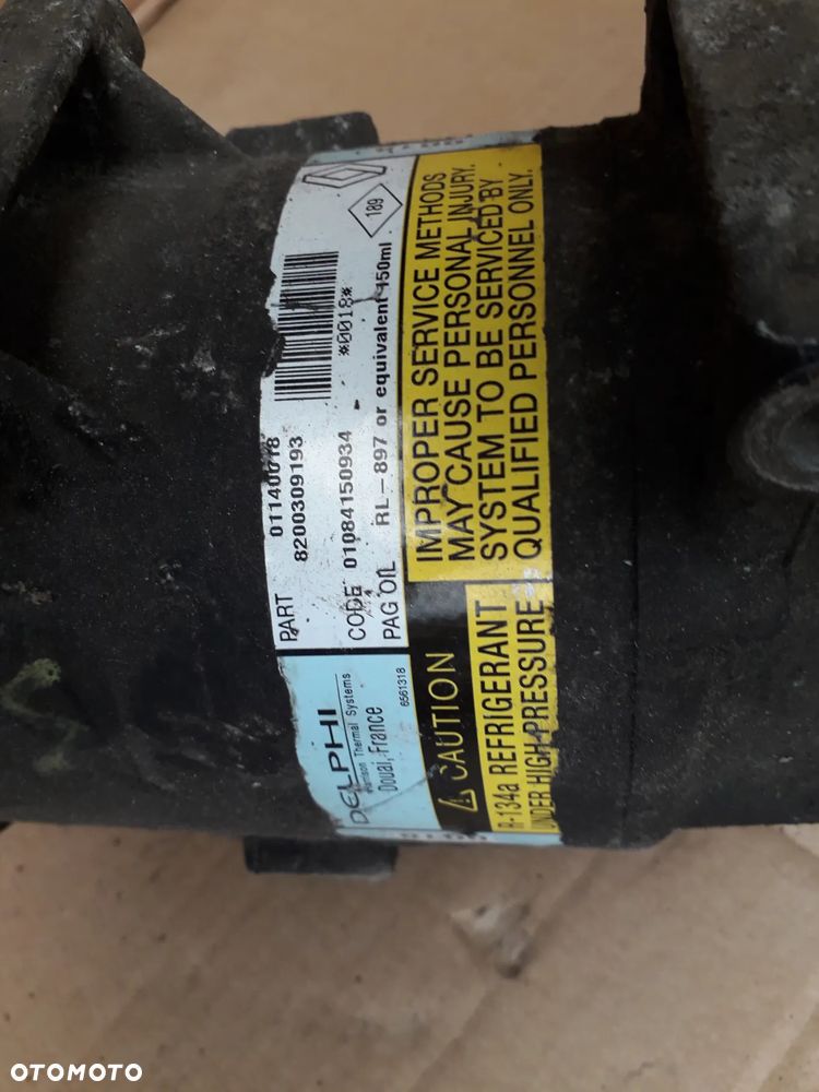 SPRĘŻARKA KLIMATYZACJI RENAULT NISSAN 8200309193 - 4