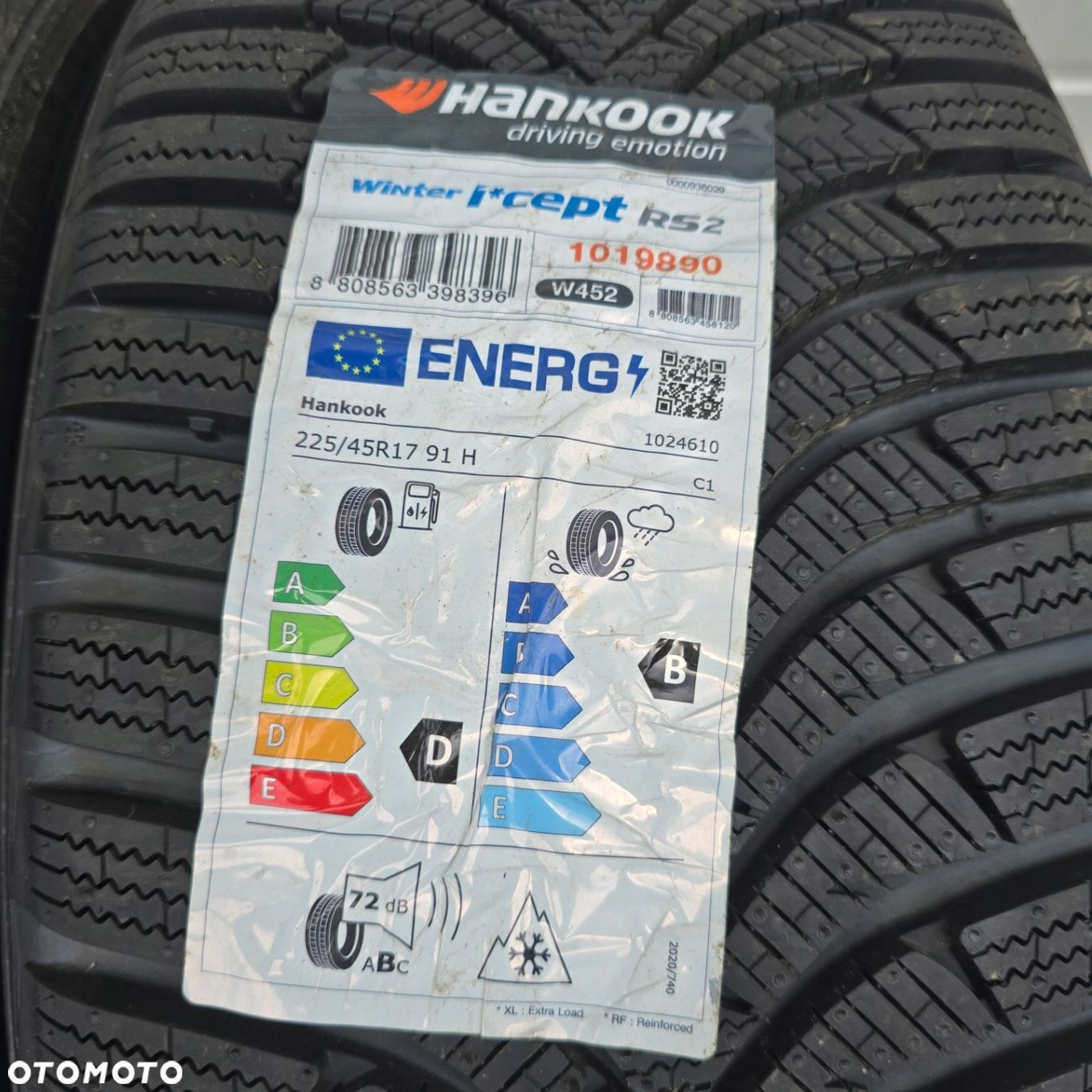 HANKOOK WINTER ICEPT RS2 W452 225/45R17 91H NOWE 4X - 2