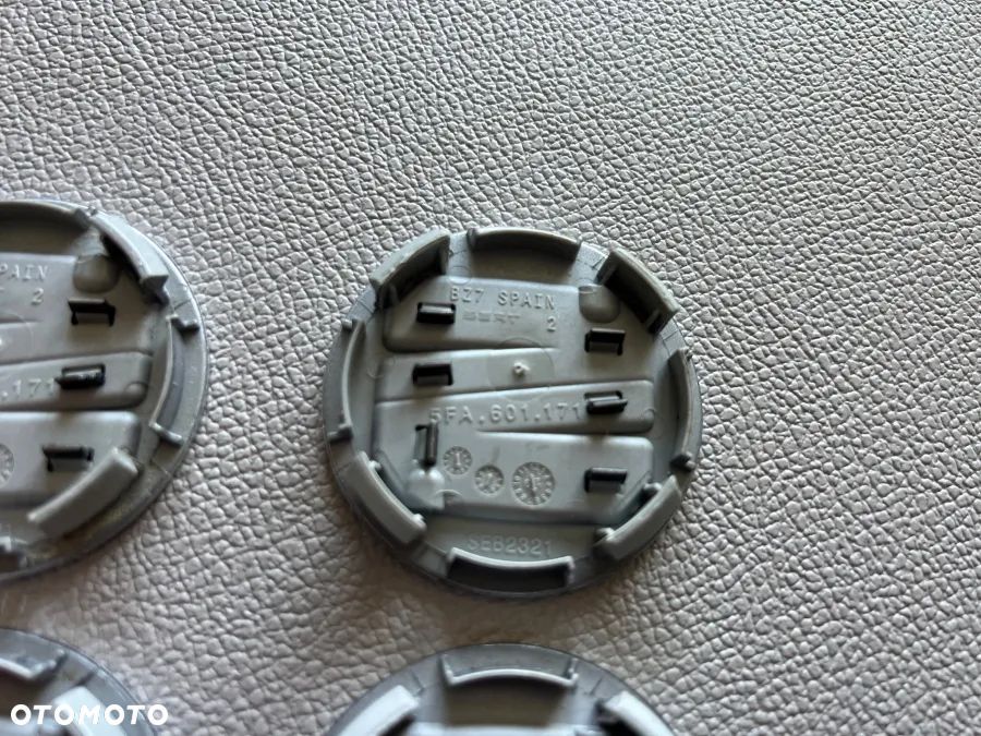 Oryginalne 4x Dekielki Seat do Felg Logo Seat Leon, Ateca, Exeo, Tarraco - 56 mm / 52 mm - Stan idealny - 4