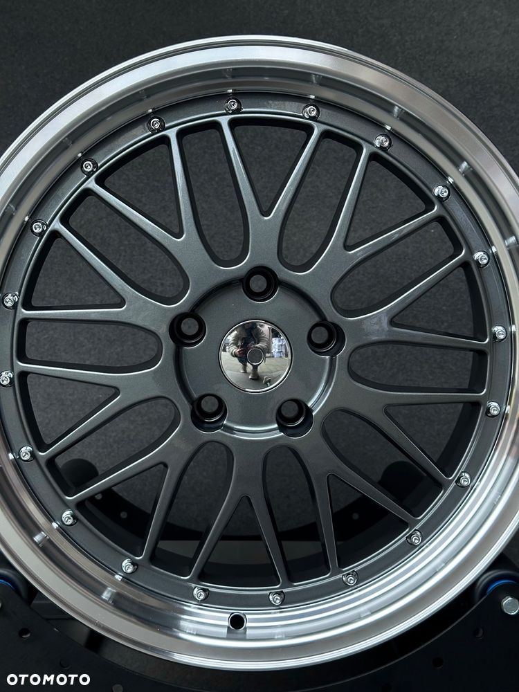 NOWE ET20 felgi 18 BMW 5x120 8j E39 E34 E36 F10 Z3 Z4 E46 X1 X3 E83 F25 X5 E90 F30 F32 F34 GT F01 F12 F20 E87 F22 E60 xDrive alufelgi GRAFIT rant - 4