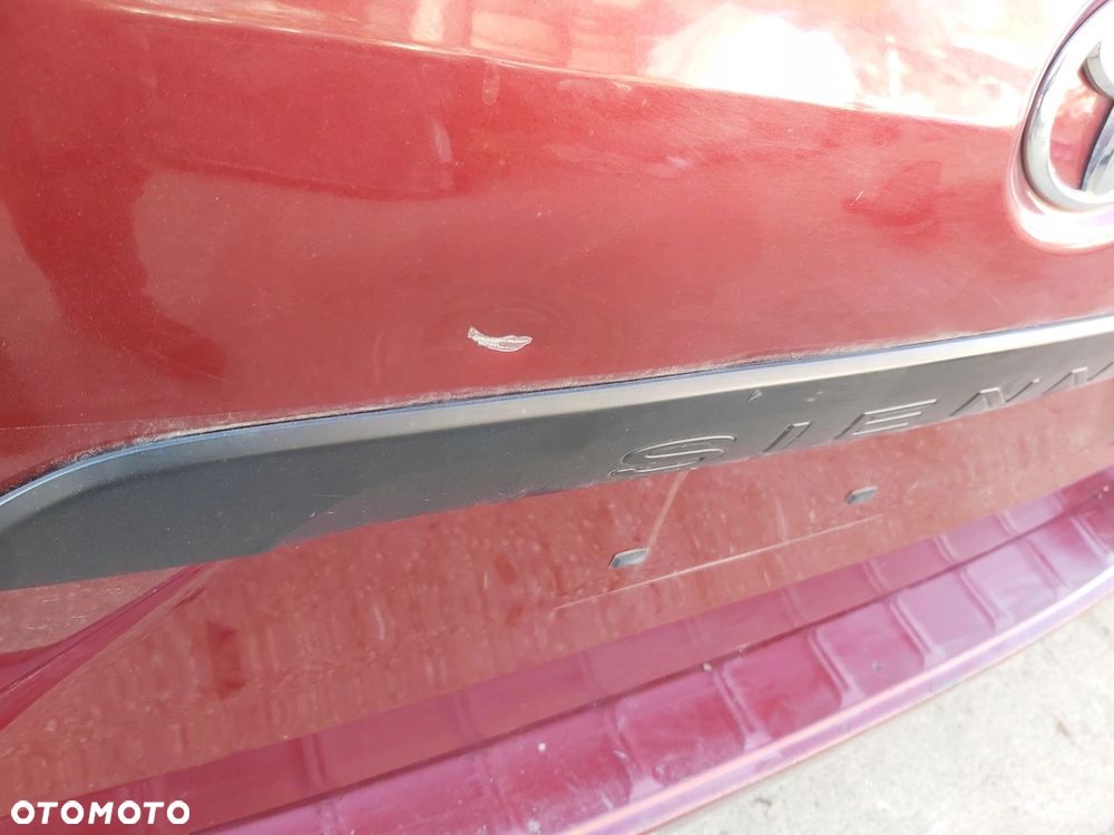 TOYOTA SIENNA kompletny TYŁ ćwiartka zderzak klapa - 5