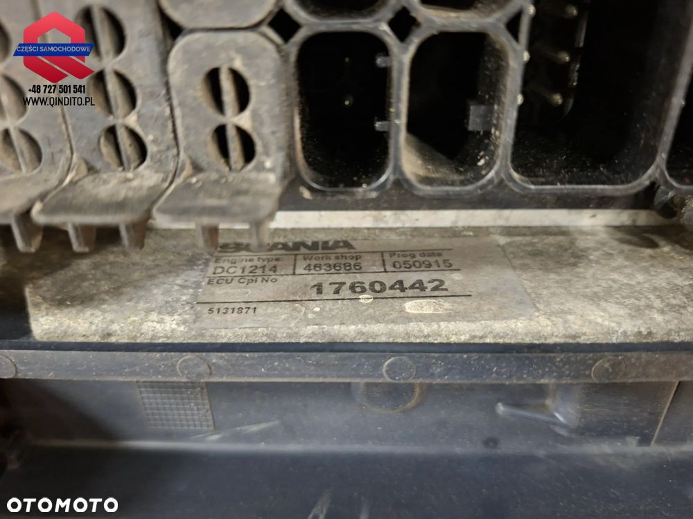 STEROWNIK KOMPUTER SILNIKA DC1214 SCANIA R EURO 4 1760442 - 4