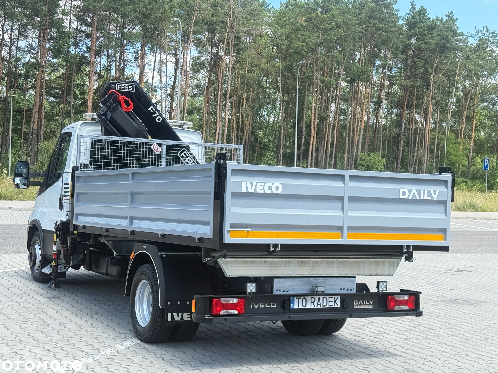 Iveco DAILY 72-180 3.0 HPI 180KM * HDS FASSI F70 * 3200 Udźwig * Wywrotka 3 Stronna * ŚWIETNY STAN! - 8