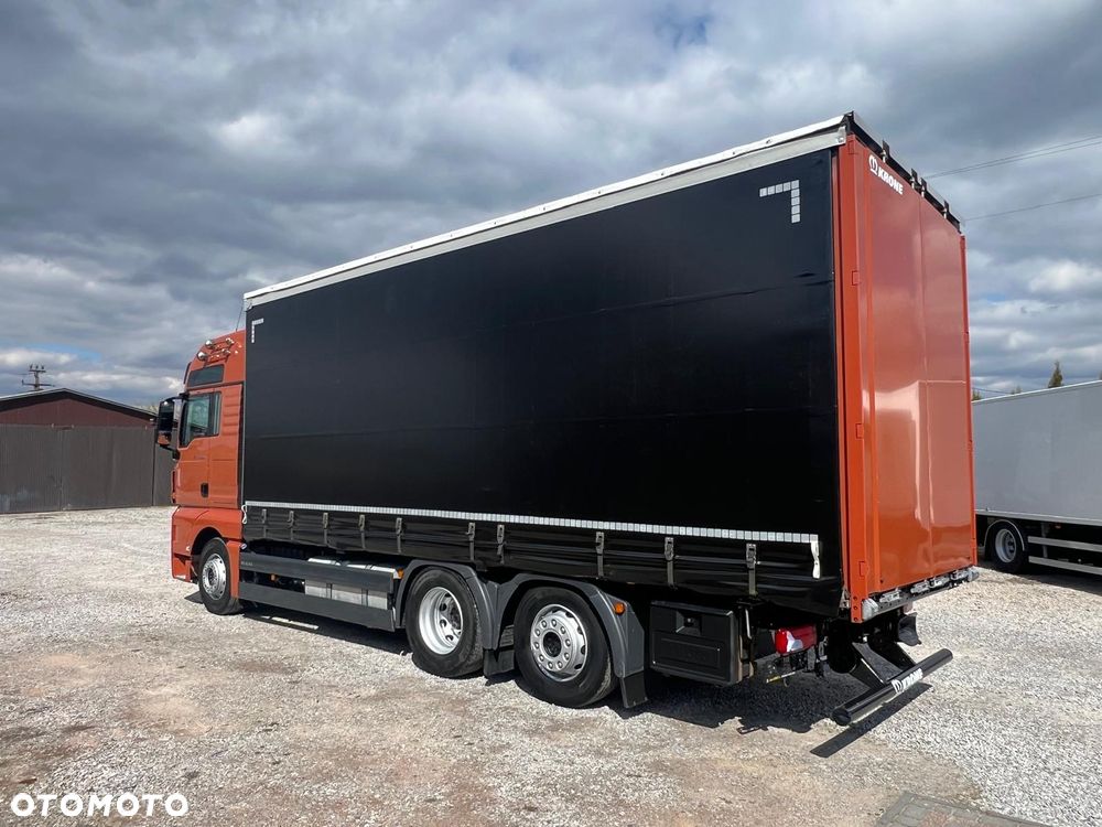 MAN TGX 26.480 / 6x2 / Burto - Firanka / - 14