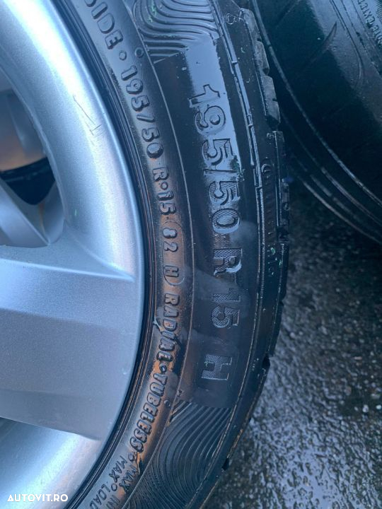 Vand set de jante aliaj cu cauciucuri Ford Focus MK1 2001, 195/50 R15, 6jx15h2 et52.5 - 7