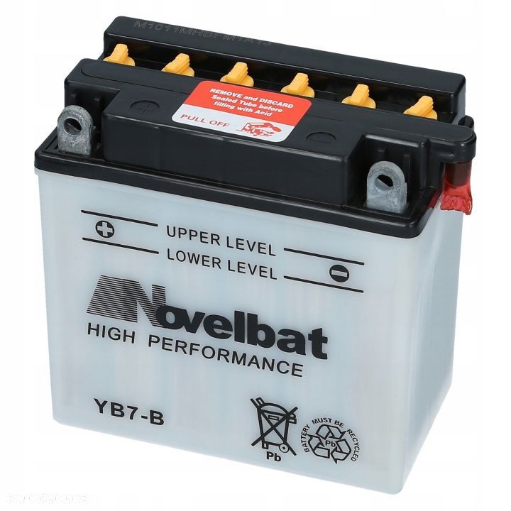Akumulator Novelbat YB7-B 12V 8Ah 110A L - 5