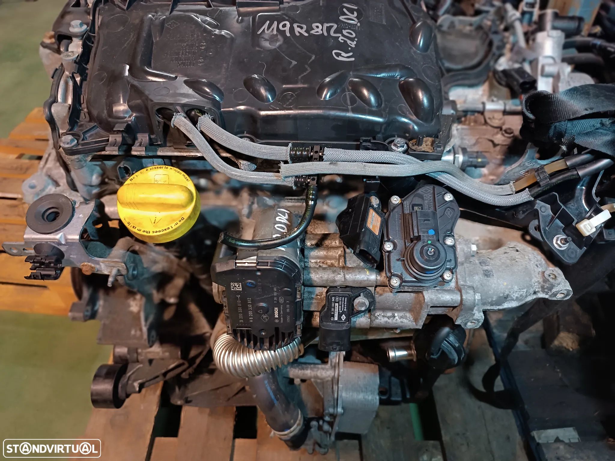 MOTOR RENAULT ESPACE IV 2.0DCI 177CV M9R812 (INJECTORES FINOS / COMPATIVEL COM TRAFIC) - 1