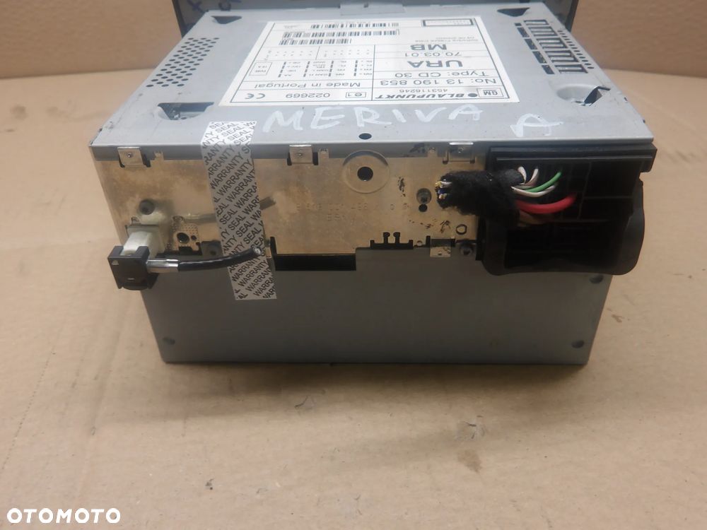 OPEL MERIVA A I LIFT 05-10 1.7CDTI RADIO 13190853 - 6