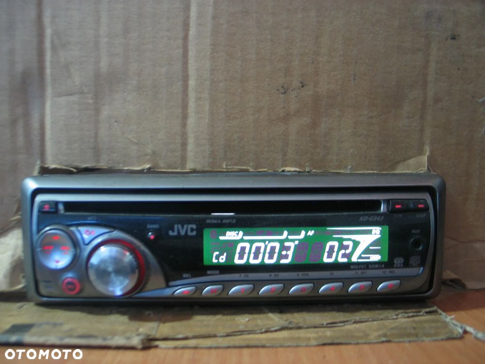 radio radioodtwarzacz CD Mp3 4x50w JVC KD-G343 - 11