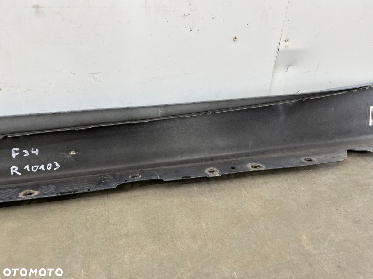 Nakładka progu BMW 3 F34 GT Grand Tourismo prawa listwa próg zewnętrzny 13-21r. 7293738 - 15