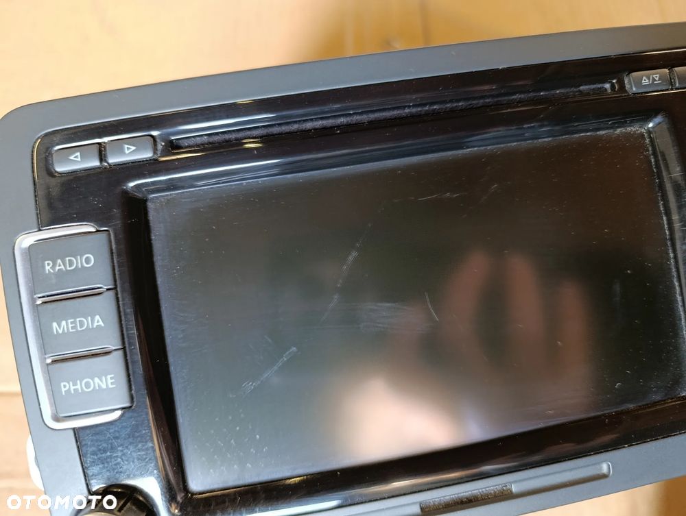 VW TIGUAN I 5N RADIO EKRAN WYŚWIETLACZ 3C8035190C - 2