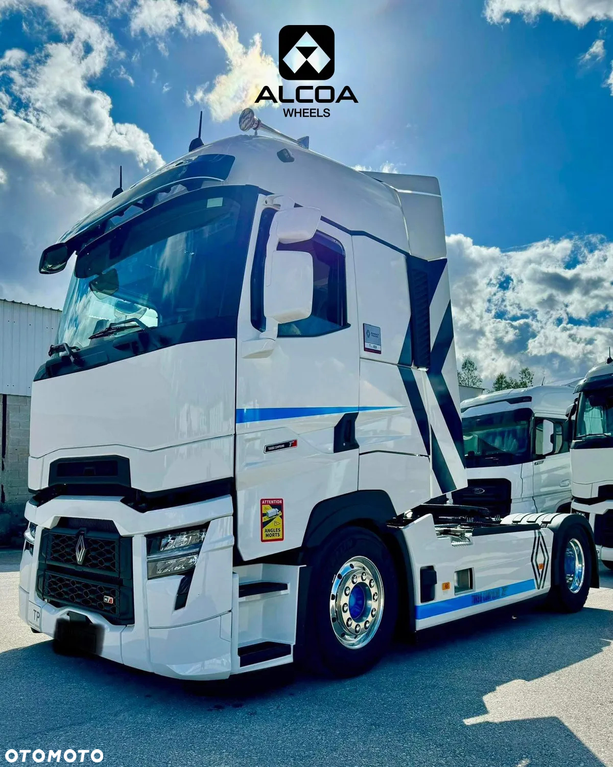 Felga ALCOA do RENAULT / 22,5 x 11,75 / ET 120 /Aluminiowe felgi / DB / NETTO-2.395,-PLN - 10