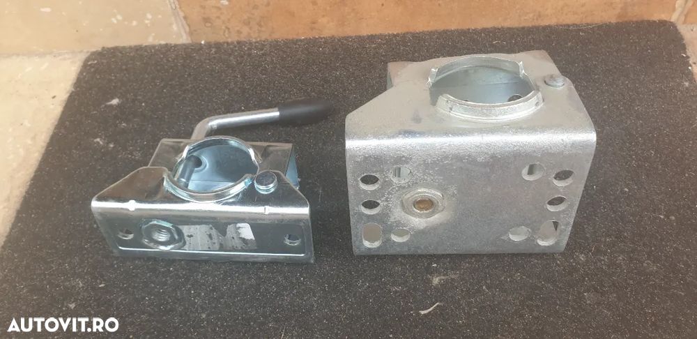 Suporti roti de sprijin FI48 si FI60 pentru remorci si platforme - 4