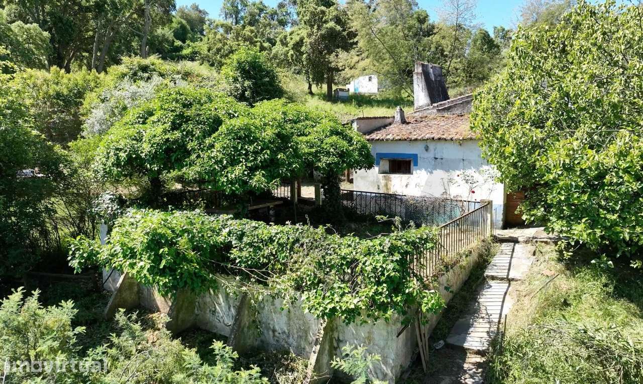 Monte na serena Serra d'Ossa com 11ha e 3 casas rústicas - Grande imagem: 3/18