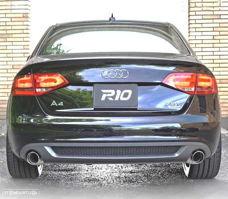 DIFUSOR AUDI A4 B8 07-11 LOOK RS - 3