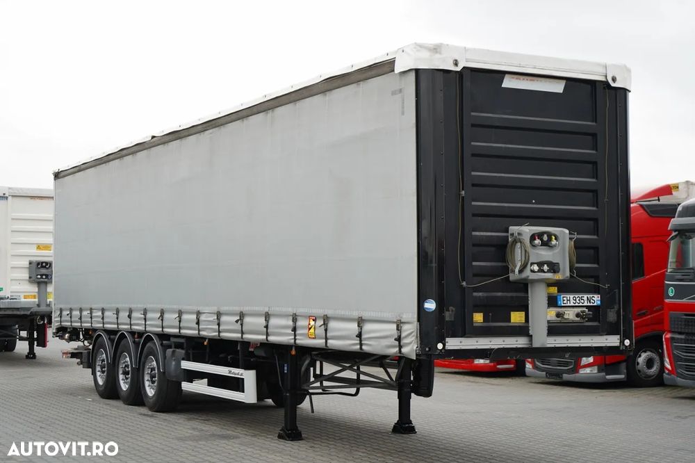 Fruehauf / CORTINĂ / STANDARD / ELEVATOR DHOLLANDIA 2.000 kg / PODEA PUTERNICĂ - 8