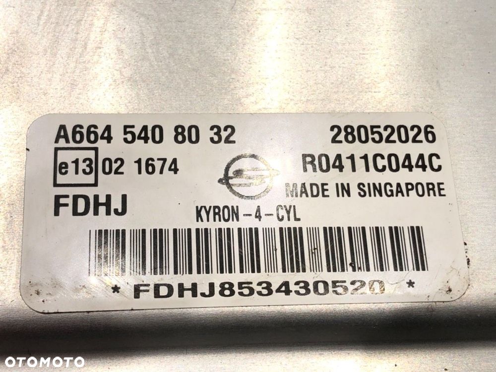 KOMPUTER SILNIKA  SSANGYONG KYRON 2005 - 2022 2.0 Xdi 4x4 104 kW [141 KM] olej napędowy 2005 - 2022 - 3