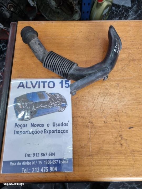 tubo de admissão do motor Peugeot 206 1.4 hdi - 1