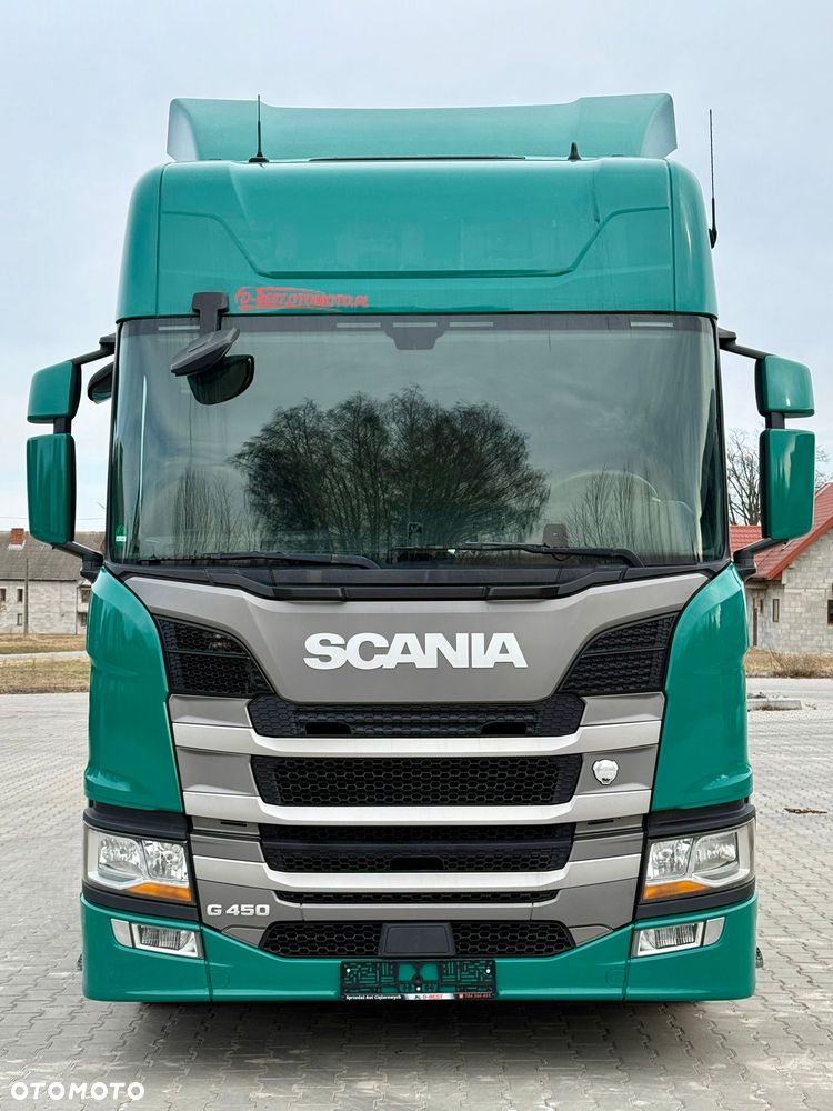 Scania G450 / RAMA DO ZABUDOWY / ROZSTAW 5.75 / AUTOMAT / SYPIALKA / 2019 ROK / 19 PALET - 7