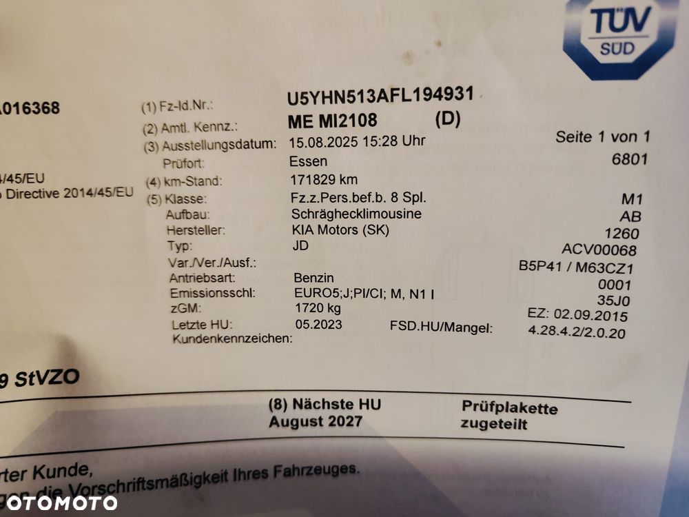 Kia Ceed 1.6 GDI ISG Spirit - 32