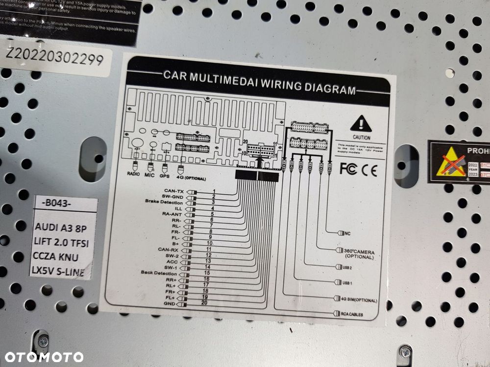 radio android nawigacja audi a3 8p lift 08 rok - 14