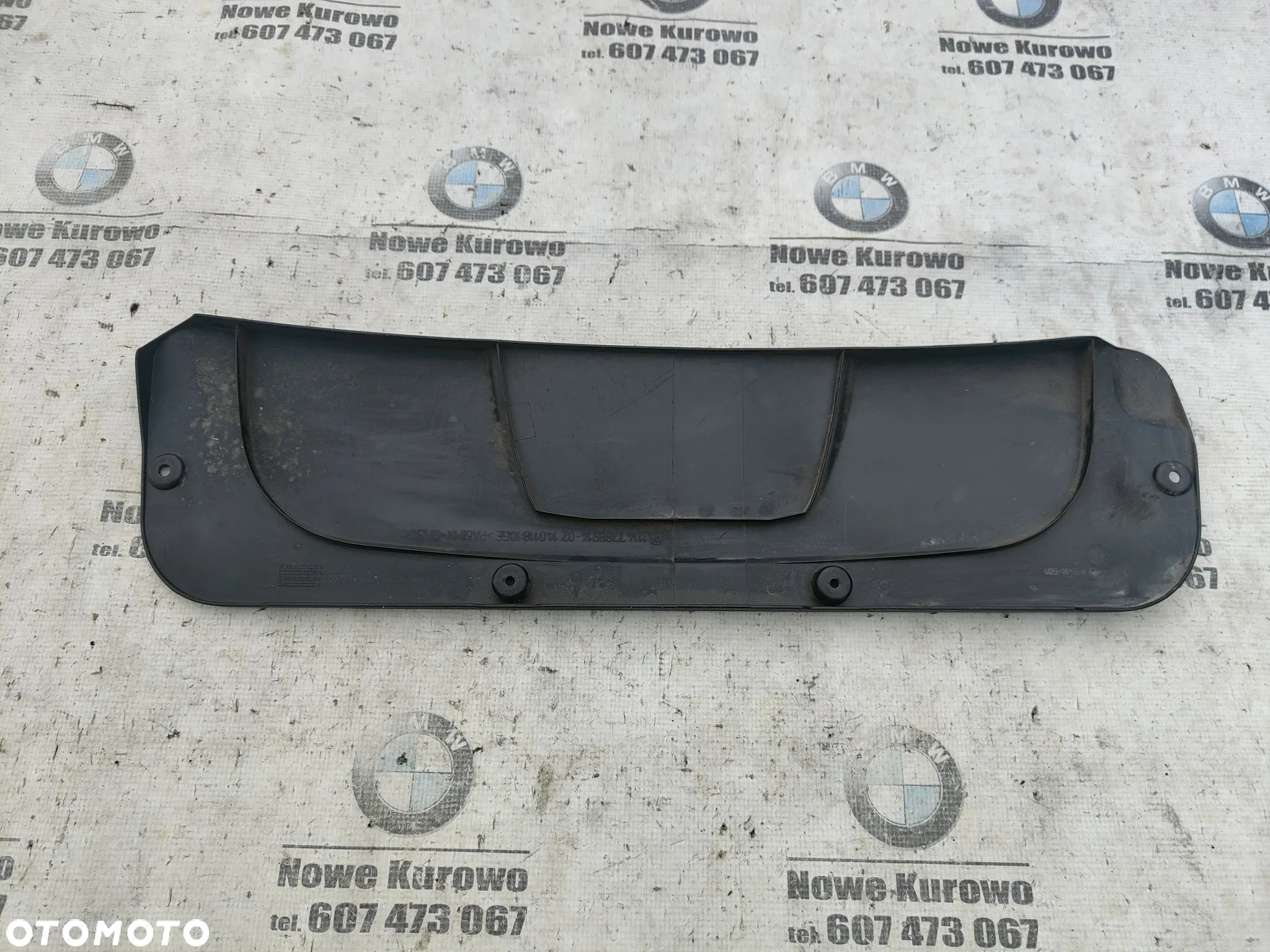 BMW E65 E66 Osłona nakładka pasa przedniego 7788914 - 3