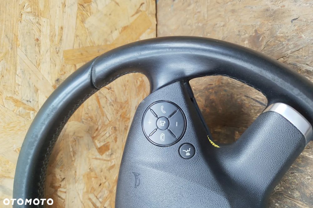 kierownica SKÓRA CZARNA multi z poduszką do MERCEDES W212  09-E-klasa - 6