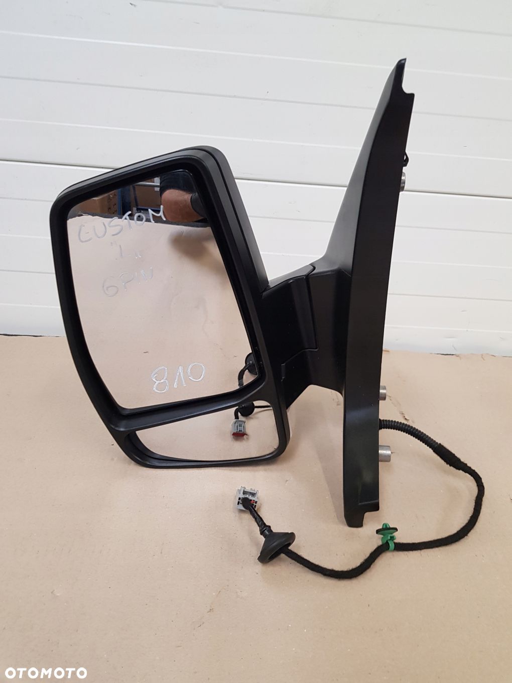 LUSTERKO ZEWNĘTRZNE LEWE 6PIN FORD TRANSIT CUSTOM - 1
