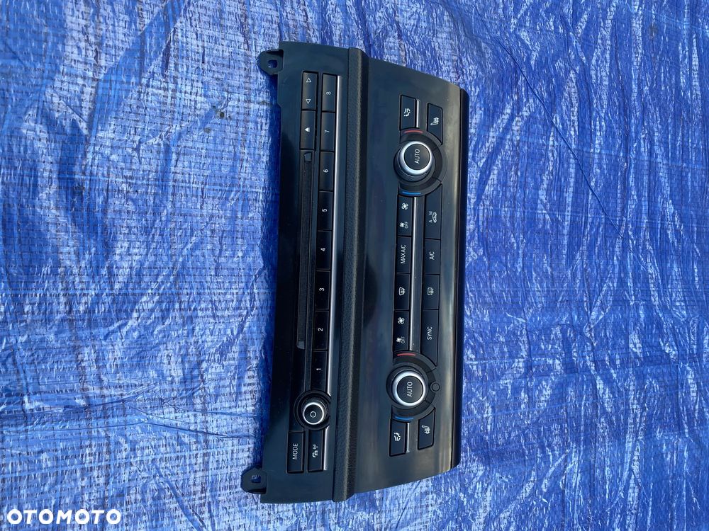 PANEL STEROWANIA KLIMATYZACJI RADIA NAWIEWU BMW F10 F11 LIFT 9352761-01  9352761  16046610 - 4