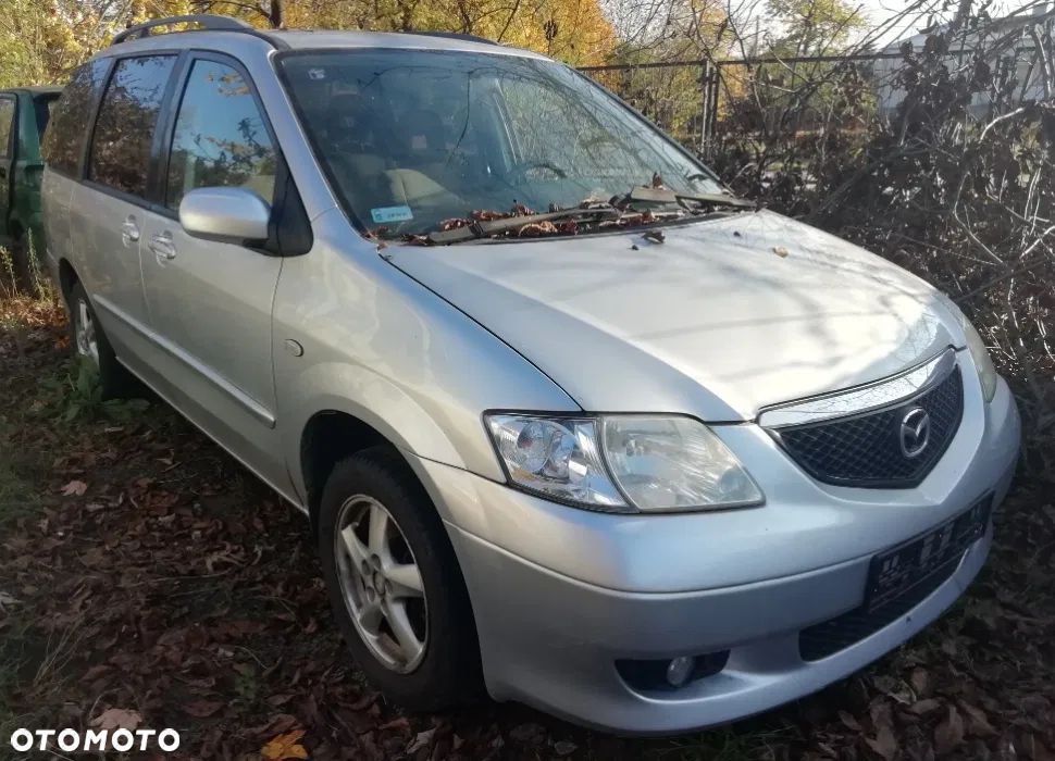 Mazda MPV LW (99-04r.) 2.0 D 136KM. Silnik RF5C skrzynia AC0217150 lakier 22V - SUNLIGHT SILVER. Cały na części - 1