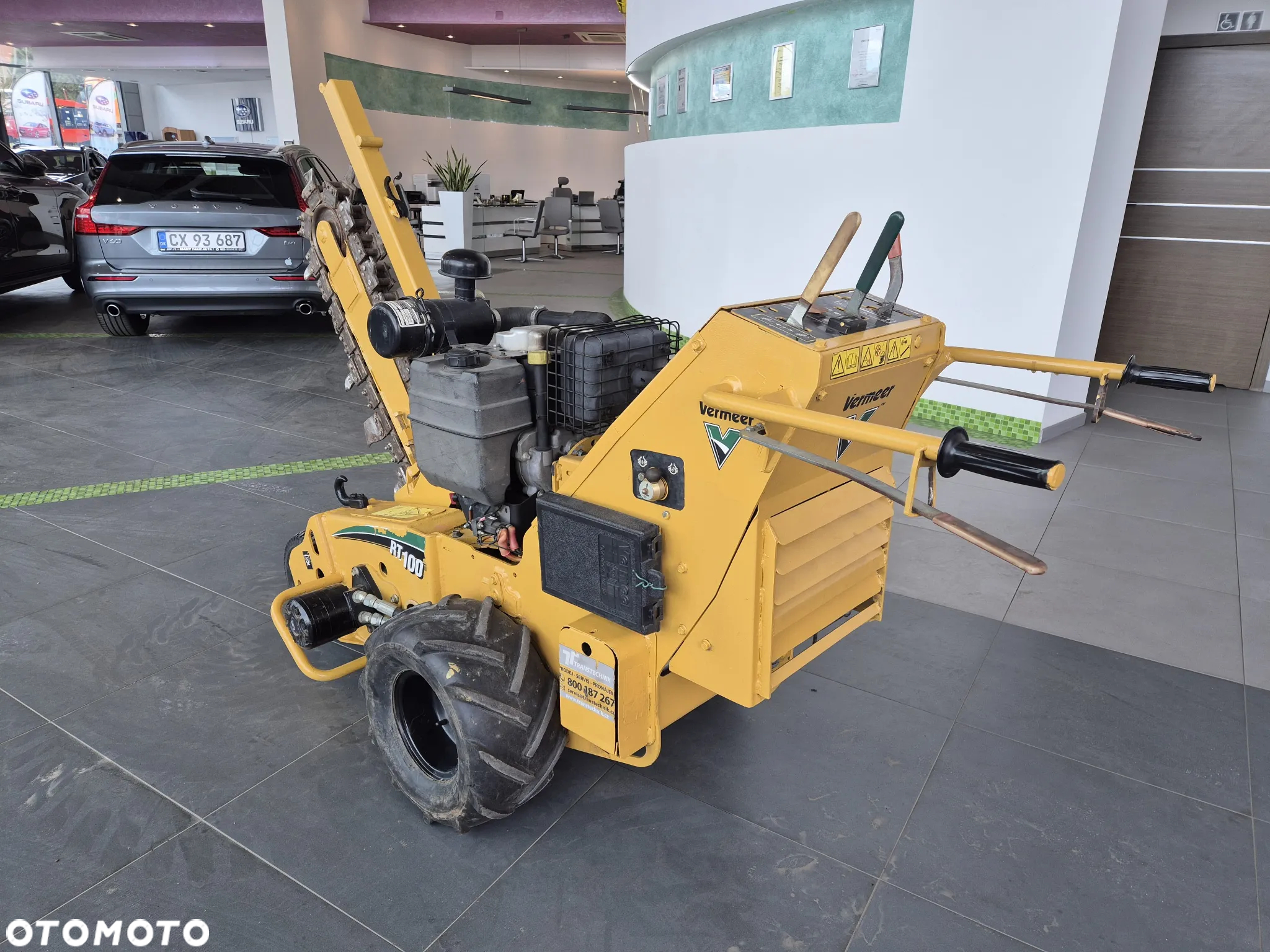 Vermeer RT 100 / PIŁA DO ROWÓW / MINI KOPARKA ŁANCUCHOWA / IDEALNY POD KABLE LUB RURY / SWIEZY SERWIS / NISKIE MTH! - 9