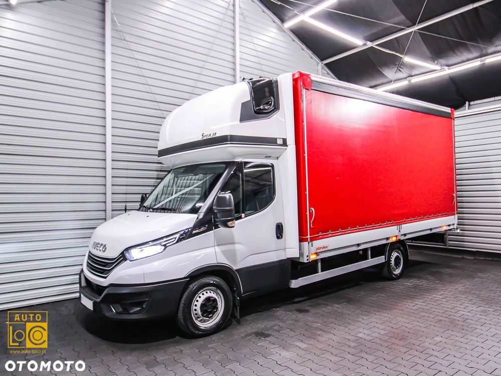 Iveco DAILY 35S18 PLANDEKA 4,85 m + FIRANA - 2