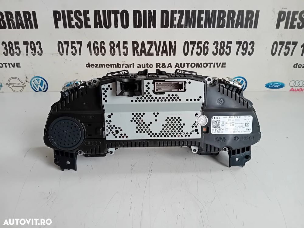 Ceasuri Bord Audi A6 4K C8 2.0 Tdi Automat 116.000 Km Volan Stanga Cod 4K0920771E - 7