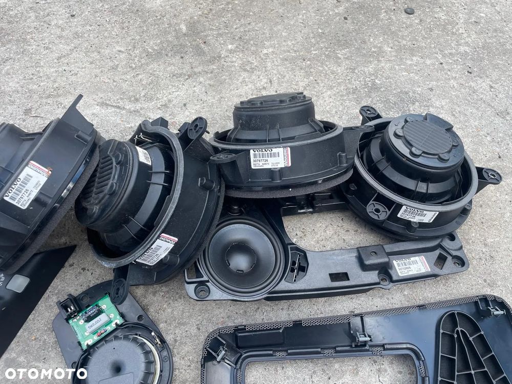 volvo xc70 v70 s80 07- zestaw dynaudio glosniki wzmacniacz komplet - 3