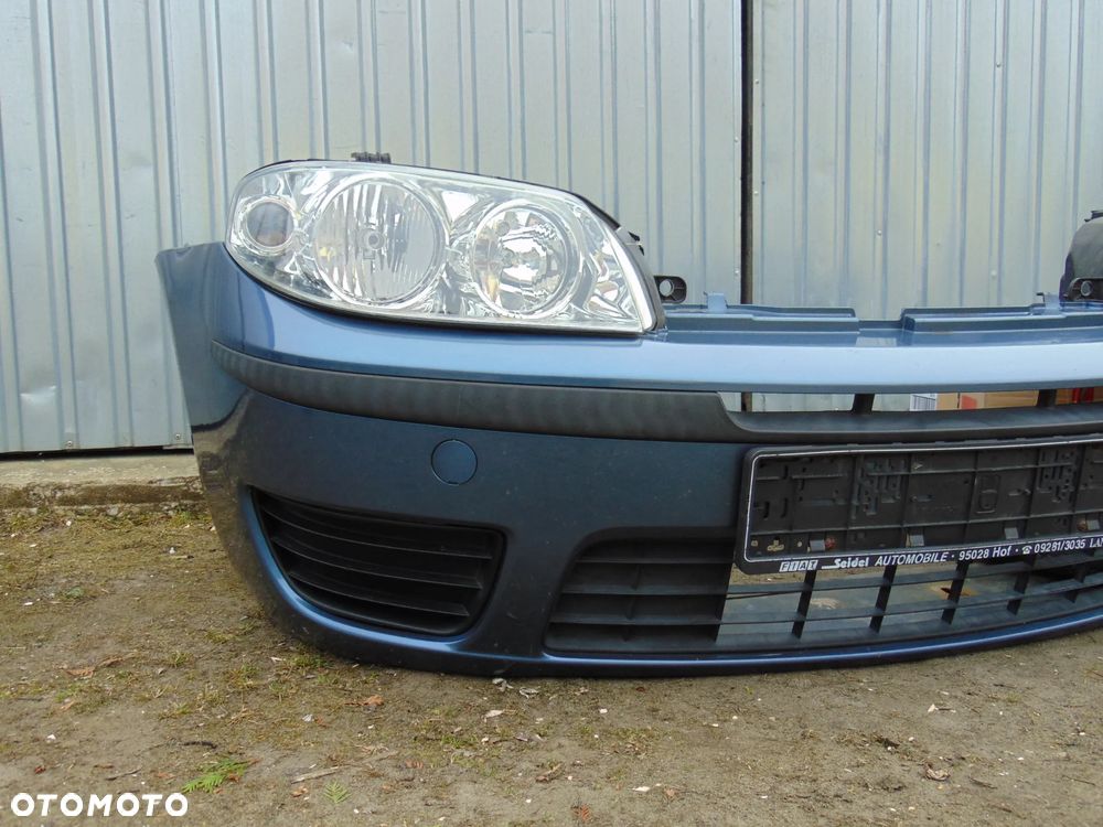 ORYGINAŁ zderzak przedni przód 408 Blu Jet HWB Fiat Punto 2 II FL lift 03-10r - 2