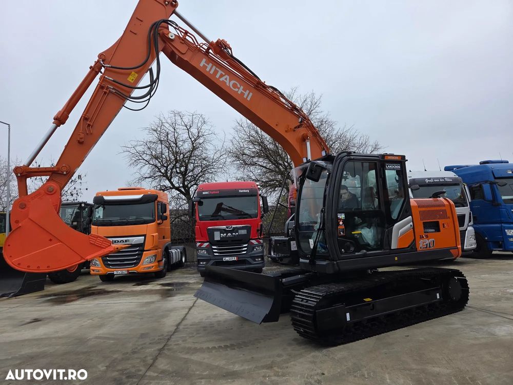 Hitachi LANDCROSS ZX130-7, 2025, 15,5t, LAMA, Ad sapare 7m, Inst picon, Inst rotire, camera spate, camere laterale, latime 2,49m, consum 5,5l/ora, ridica 7,5tone, garantie extinsa, posibilitate leasing-PROMOTIE 129.900 EUR+Tva - 1