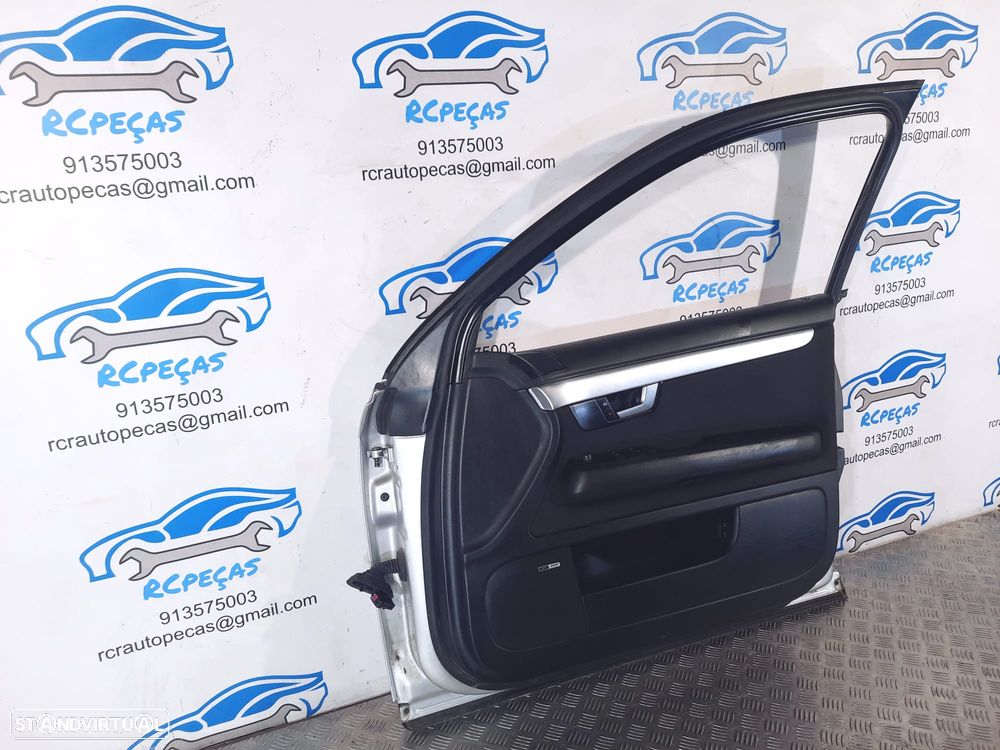 PORTA PORTAS FRENTE FRONTAL DIREITA AUDI A4 B7 SLINE 8E0831052J 8E0831052 FECHO ELEVADOR MOTOR PUXADOR VIDRO RETROVISOR RETROVISORES - 5