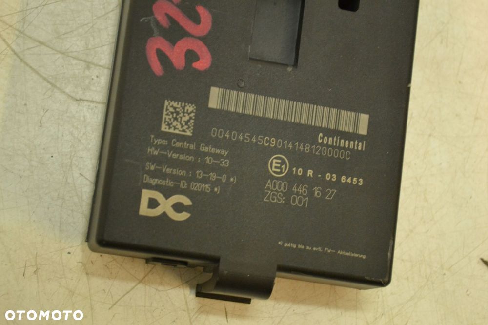 MERCEDES ACTROS MP4 STEROWNIK MODUŁ ZGS 0004461627 - 5