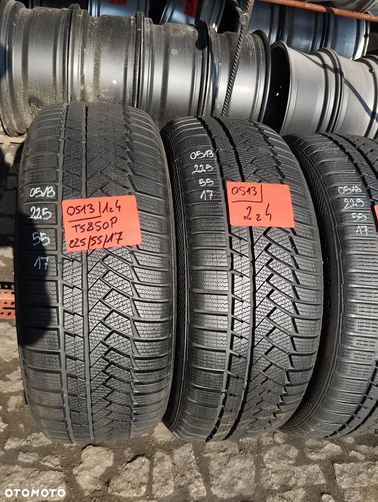 225 55 17 Continental ContiWinterContact TS850P 4szt zima komplet - 2