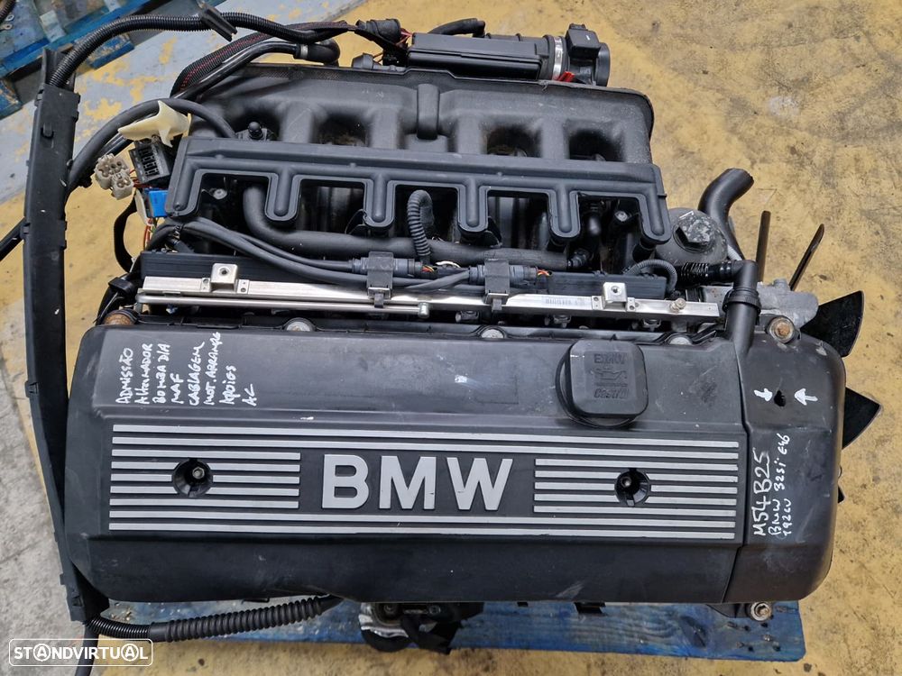 Motor usado M54B25 BMW E46 2500CC 192CV 325I E39 525I E36 Z4 - 1