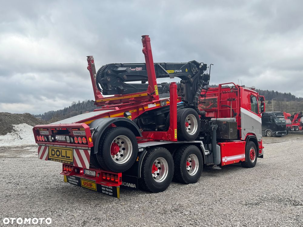 Scania V8 R650*Do drewna*drzewa*dłużycy*DOLL*EPSILON S300L* - 5