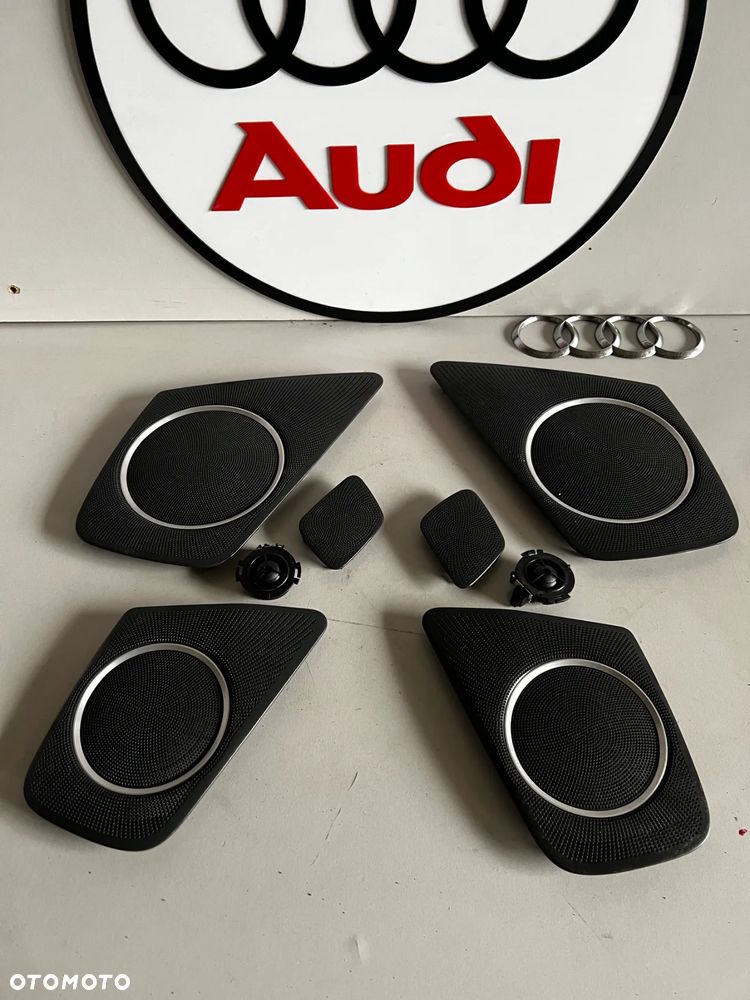 AUDI A4 B8 MASKOWNICE MASKOWNICA GŁOŚNIKA BANG & OLUFSEN KOMPLET BANG OLUFSEN MASKOWNICE 8K0035420A 8K0035419A - 1