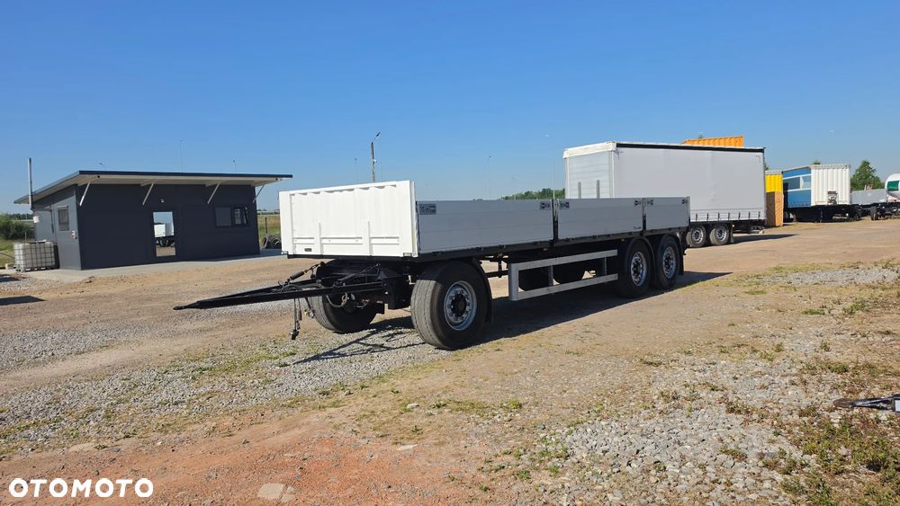 Krone 42.000zł netto PRZYCZEPA 3 OSIOWA 7.70M BUDOWLANKA 2014 ROK MOŻLIWOŚĆ TRANSPORTU - 1