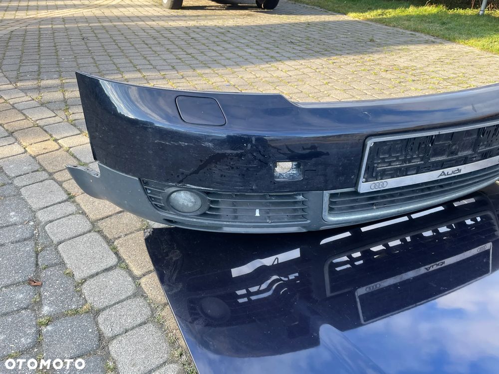 MASKA zderzak przód xenon lampa lewa prawa pas przedni LZ5L LZ3H AUDI A4 B6 - 2