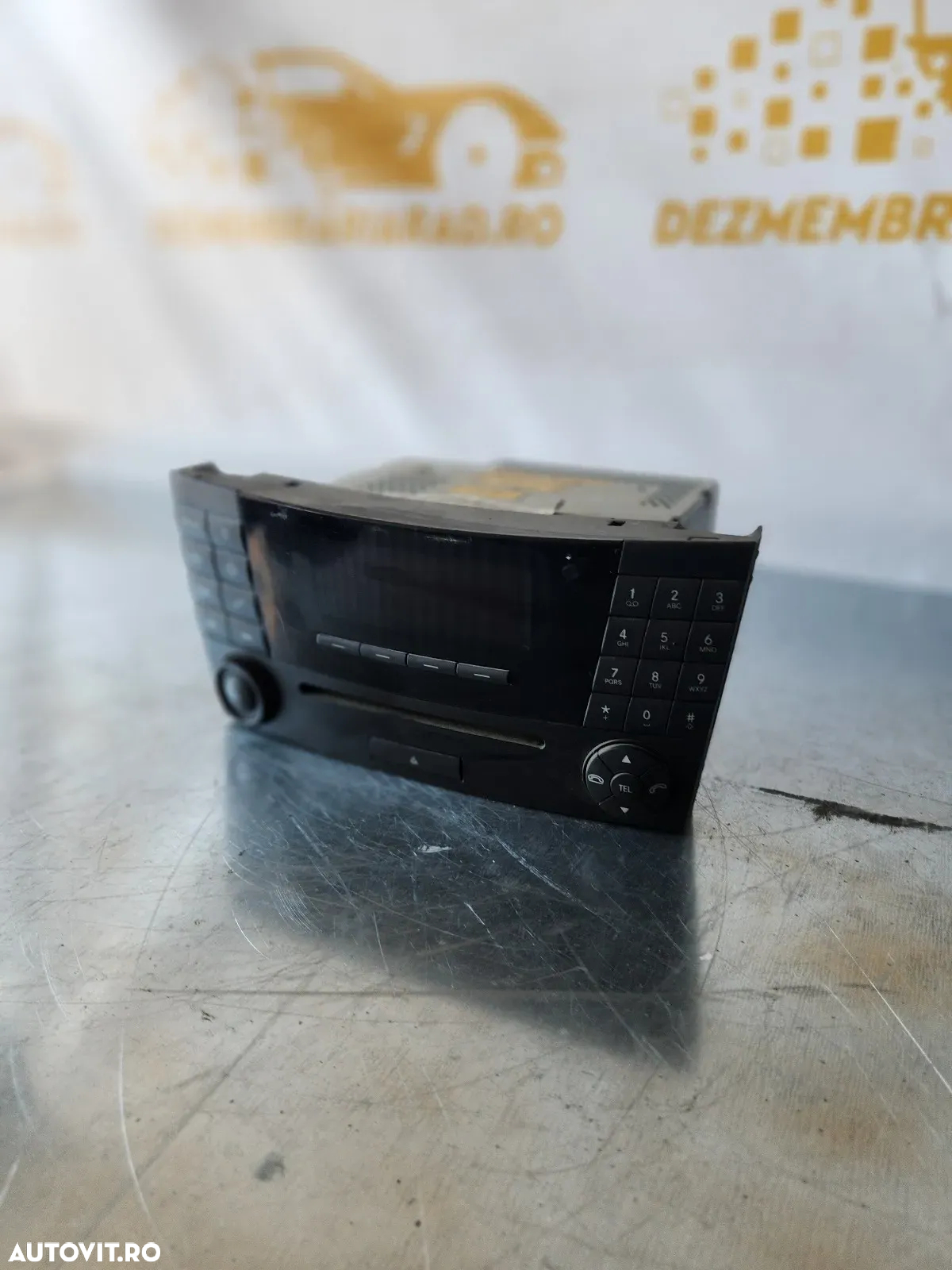 Radio Cd Cd Player Mercedes E Class W211 Cod A An 2003-2004-2005-2006-2007-2008-2009 - 3