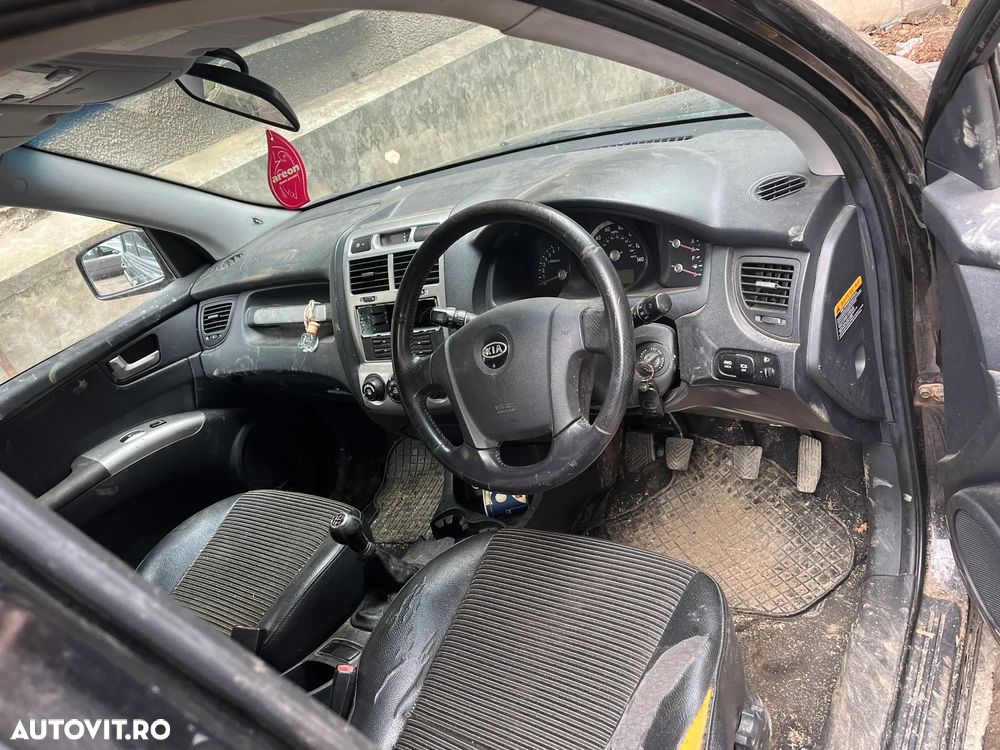 Dezmembrez KIA Sportage XE 2006 negru DOHC 16v valve - 5